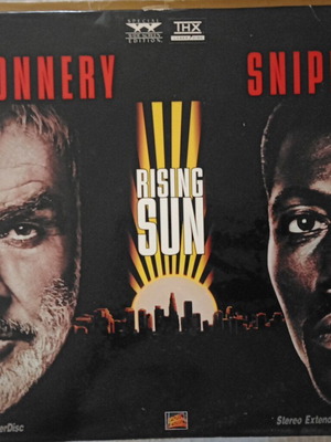 Rising Sun LaserDisc like new, thriller