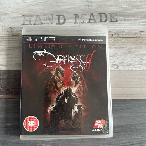 Darkness II PS3 used limited edition with manual and poster