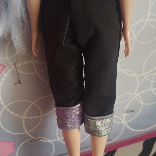 Barbie Colour Reveal doll with shiny purple hair