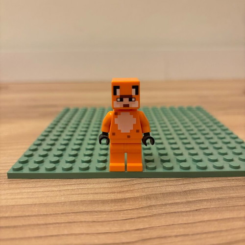 Lego Minecraft set 21178 The Fox Lodge used, complete with figures