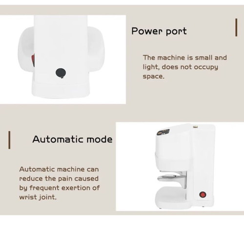 Electric coffee tamper 58mm new, automatic for espresso 240V