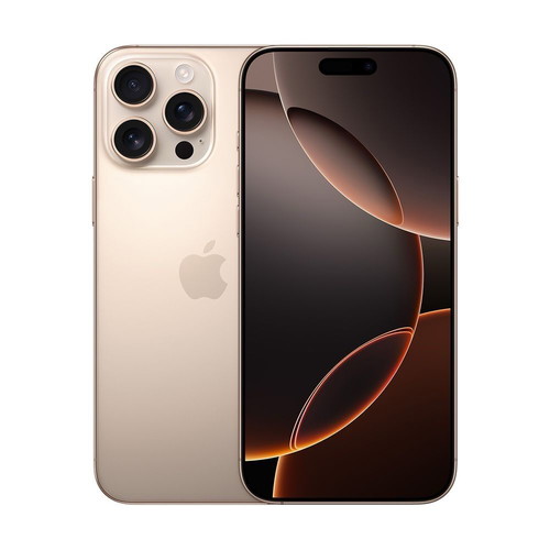 I Phone 16 Pro Max gold 256GB like new with AirPods