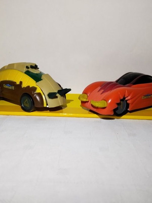 Gormiti toy cars used, Giochi Preziosi Mondo Motors 2008, set of 2