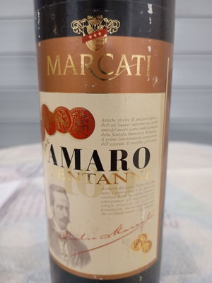 Marcati Amaro Centanni 700ml αυθεντικό ιταλικό λικέρ καινούργιο, χωνευτικό