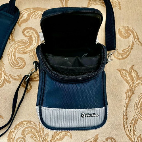 Firstline camera bag like new with lens cleaning brush