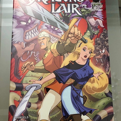 Dragons Lair 1-3 and 1 Variant Crossgen Don Bluth comics new, set of 4