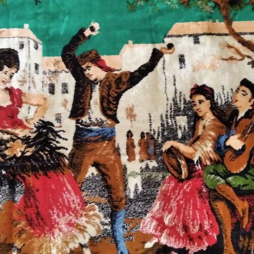 Wall tapestry like new, dimensions 154 x 120 cm