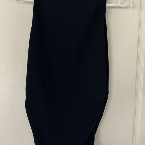 Byblos Sleeveless Turtleneck Women's Black Vintage Top size S like new