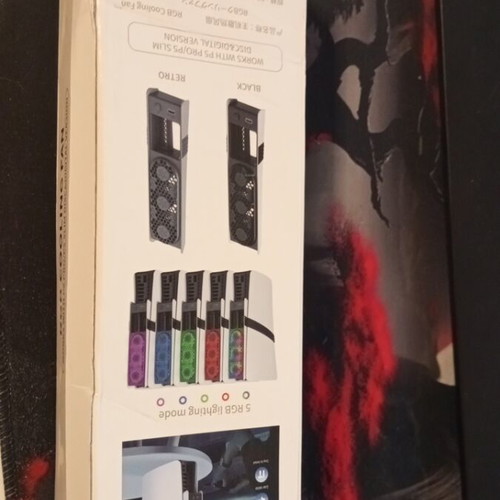 JYS Cooling Fan for PS5 Slim/Pro Digital/Disc Version like new