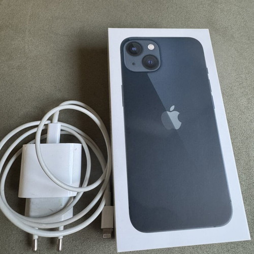 iPhone 13 128 GB used, black, very good condition