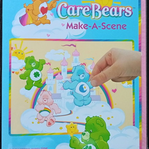 Care Bears Make-A-Scene Vintage 2003 Vinyl Playset New