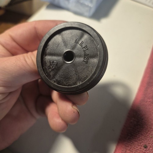 L.B. Plast Sink Plug new, black matte