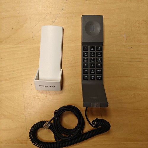 Beocom 1401 wired home phone Bang & Olufsen like new, white