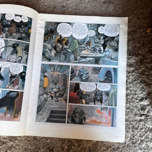 Enki Bilal The Celebration of the Immortals graphic novel used, Greek edition