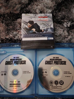 Mission Impossible Fantom Protocole Blu-ray + DVD σαν καινούργιο