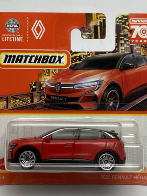 2022 Renault Megane Matchbox Mainline collectible toy car 1:64 scale new