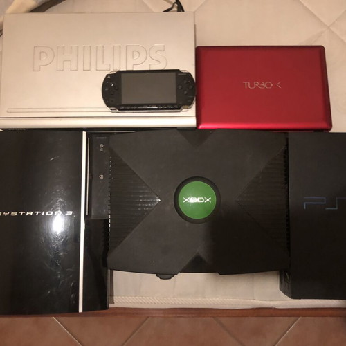 Entertainment devices for repairing parts, used consoles
