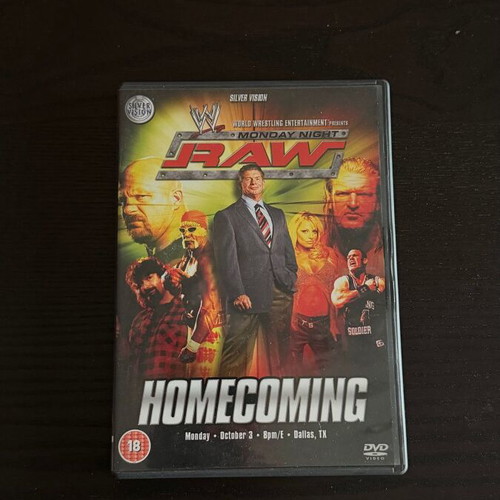 WWE Raw Homecoming and Armageddon 2004 DVD set like new