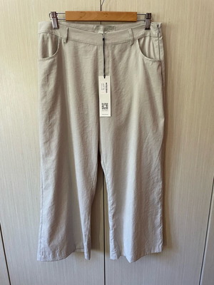 Vassia Kostara Let It Roll pants new, gray, size L