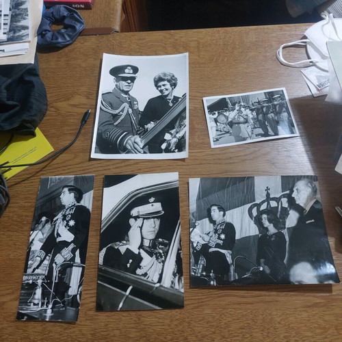 Royal photographs used, pack from V. Konstantikos oath ceremony