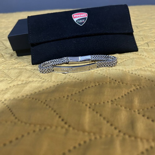 Ducati Corse men's stainless steel bracelet full set