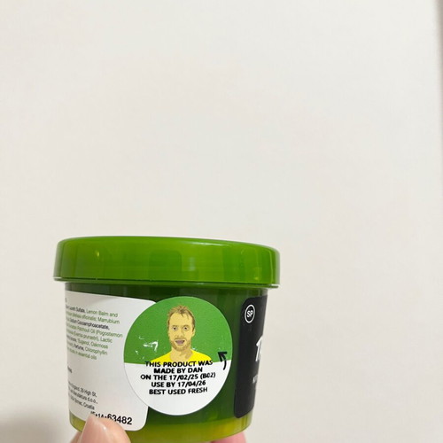 Lush Tramp body scrub new, earthy