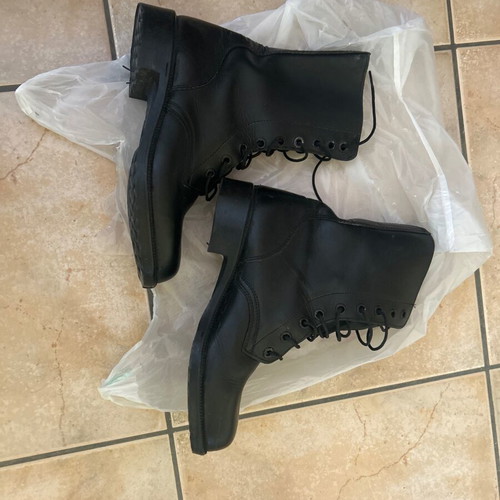 Military Air Force Boots size 41 new, genuine leather, anti-slip sole