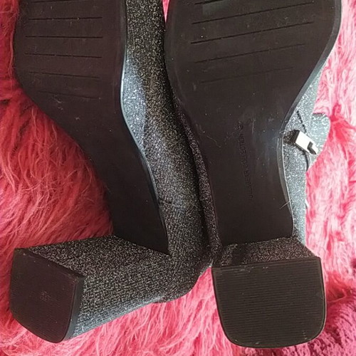 Pull & Bear women's silver boots like new, size 39