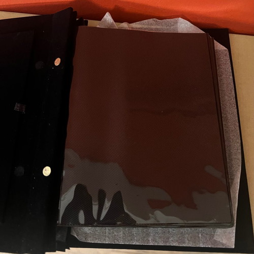 Photo album frame like new with silver plated 13x18cm