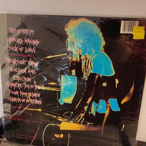 Christian Death The Heretics alive vinyl used