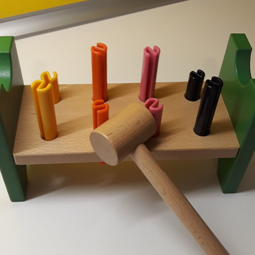 Wooden toys new, set of 5 pieces