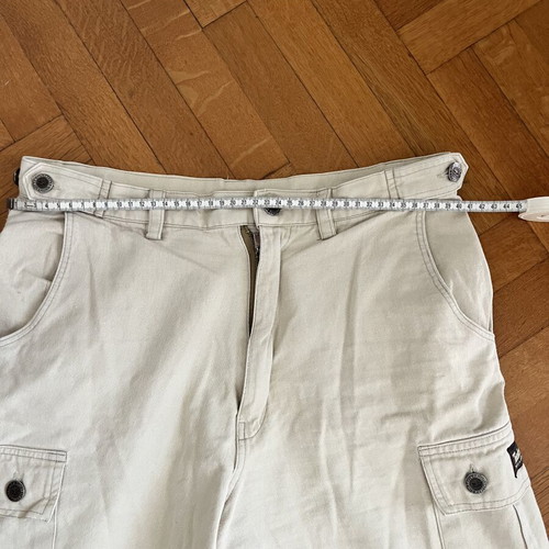 Bermuda shorts used, beige color, size S with pockets
