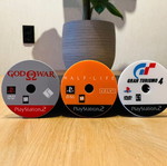 PlayStation 2 κονσόλα καινούργια με cd για σουβέρ