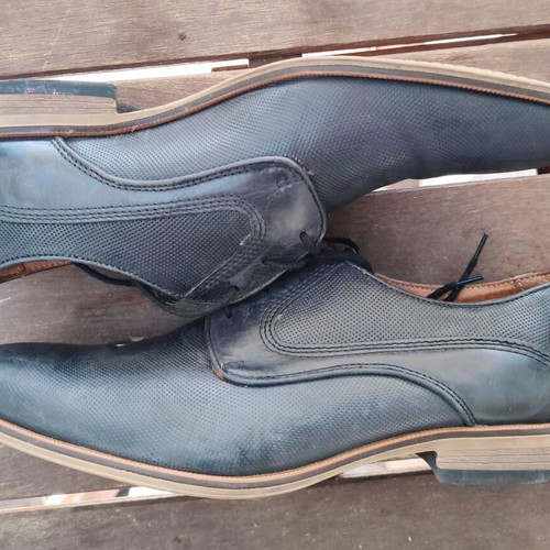 Men's shoes scarpinia size 40 black like new