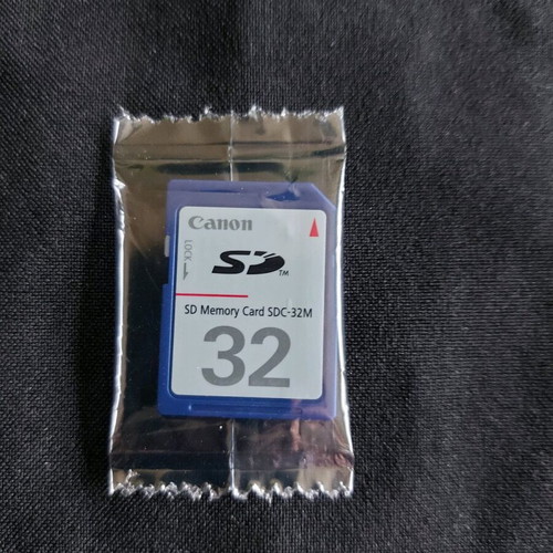 Secure Digital Memory Card SDC-32M 32 gb for Canon cameras new