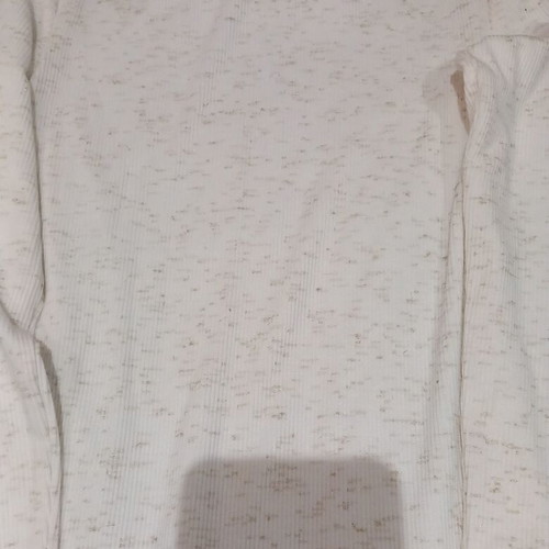 Orchestra girls' t-shirt new, white and beige, size 116 cm