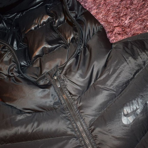 Nike Cascade men's hooded jacket size XL used, black