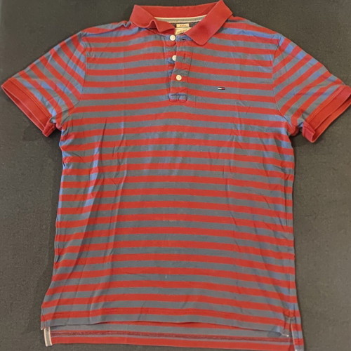 Tommy Hilfiger Medium Slim Fit Shirt used, multicolor