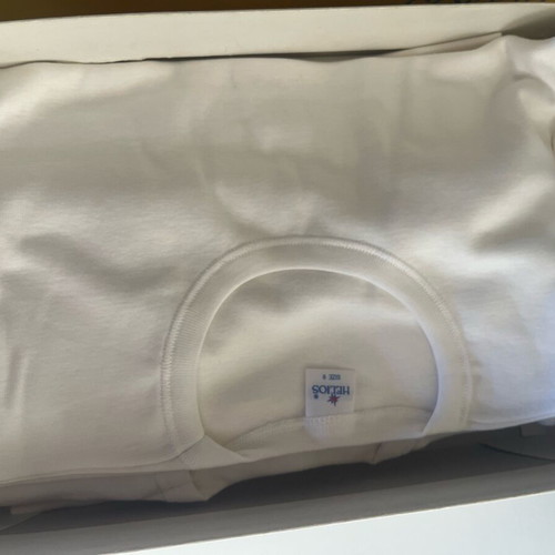 Helios children's undershirts set of 7 new, white, cotton