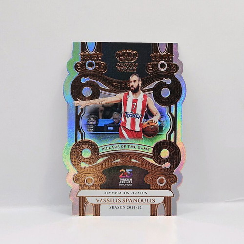 Panini Crown Royal Vasilis Spanoulis Pillars of the game Like new