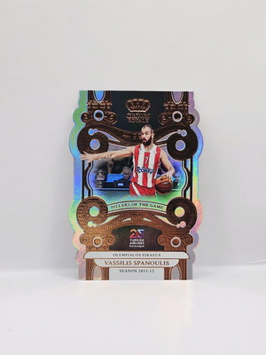 Panini Crown Royal Vasilis Spanoulis Pillars of the game Σαν καινούργιο