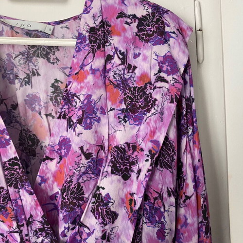 Iro dress purple like new, size M