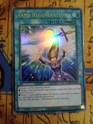 Arms Regeneration Quick-Play Spell κάρτα Yu-Gi-Oh! μεταχειρισμένη Ultra Rare