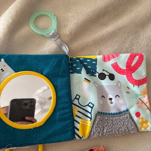 Soft baby books like new, set of 2 pieces
