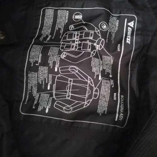 Dainese women's winter motorcycle jacket used, size 40