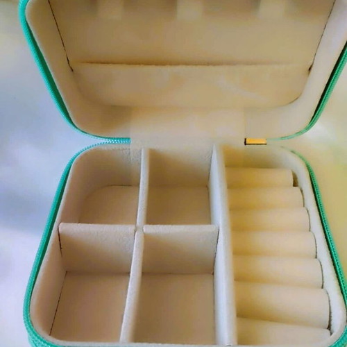 Jewelry box new practical spacious mint green