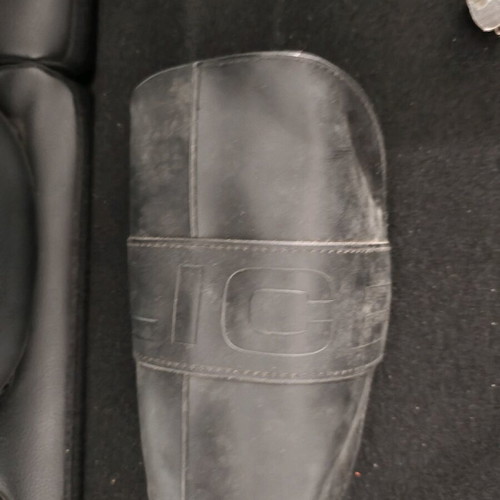 Police case used, genuine black