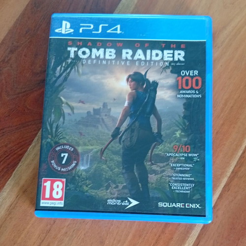 PlayStation 4 Shadow of the Tomb Raider Definitive Edition 2019 used
