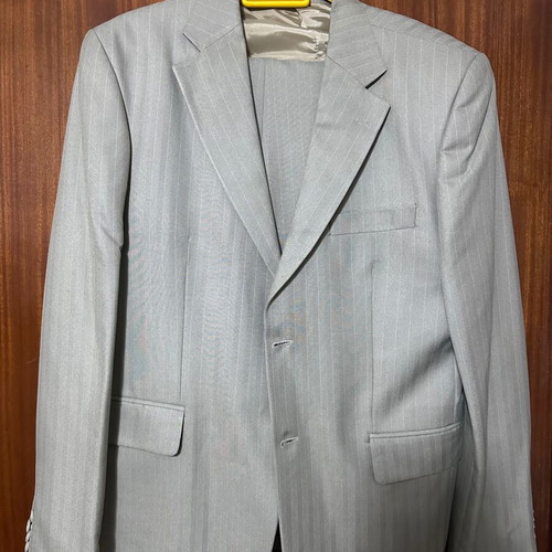 Men's jacket size 54 like new, light gray