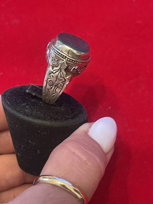 Sterling Silver Ring used, size 58